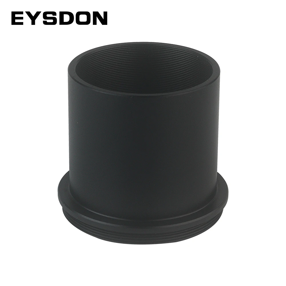 EYSDON M42x0.75mm Threads Microscope T-Adapter Metal 38mm Camera Eyepiece Tube