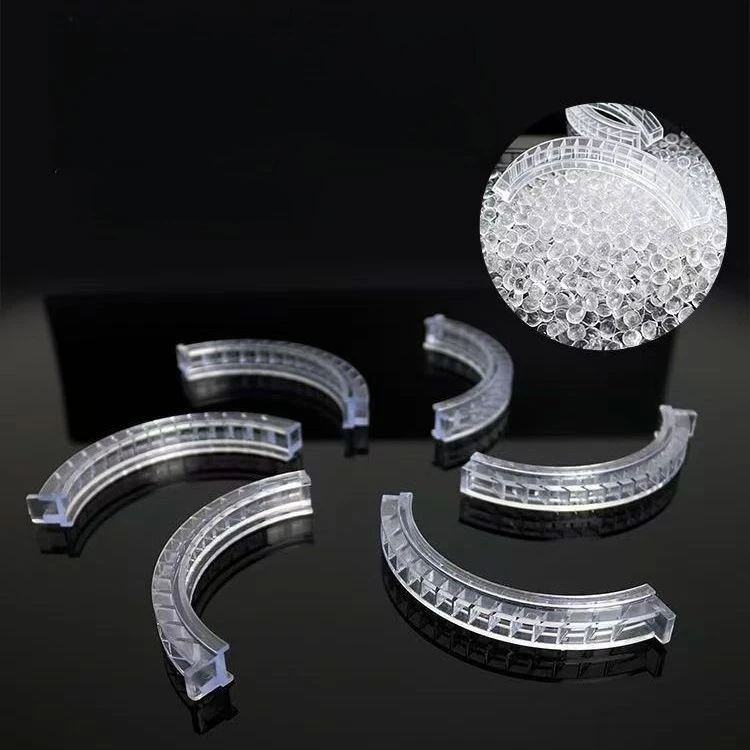 100Pcs Zirconium Block Plastic Clip, Zirconia Clamp C-type Chuck, Suitable for 5-axis Lathes  1/2  1/3