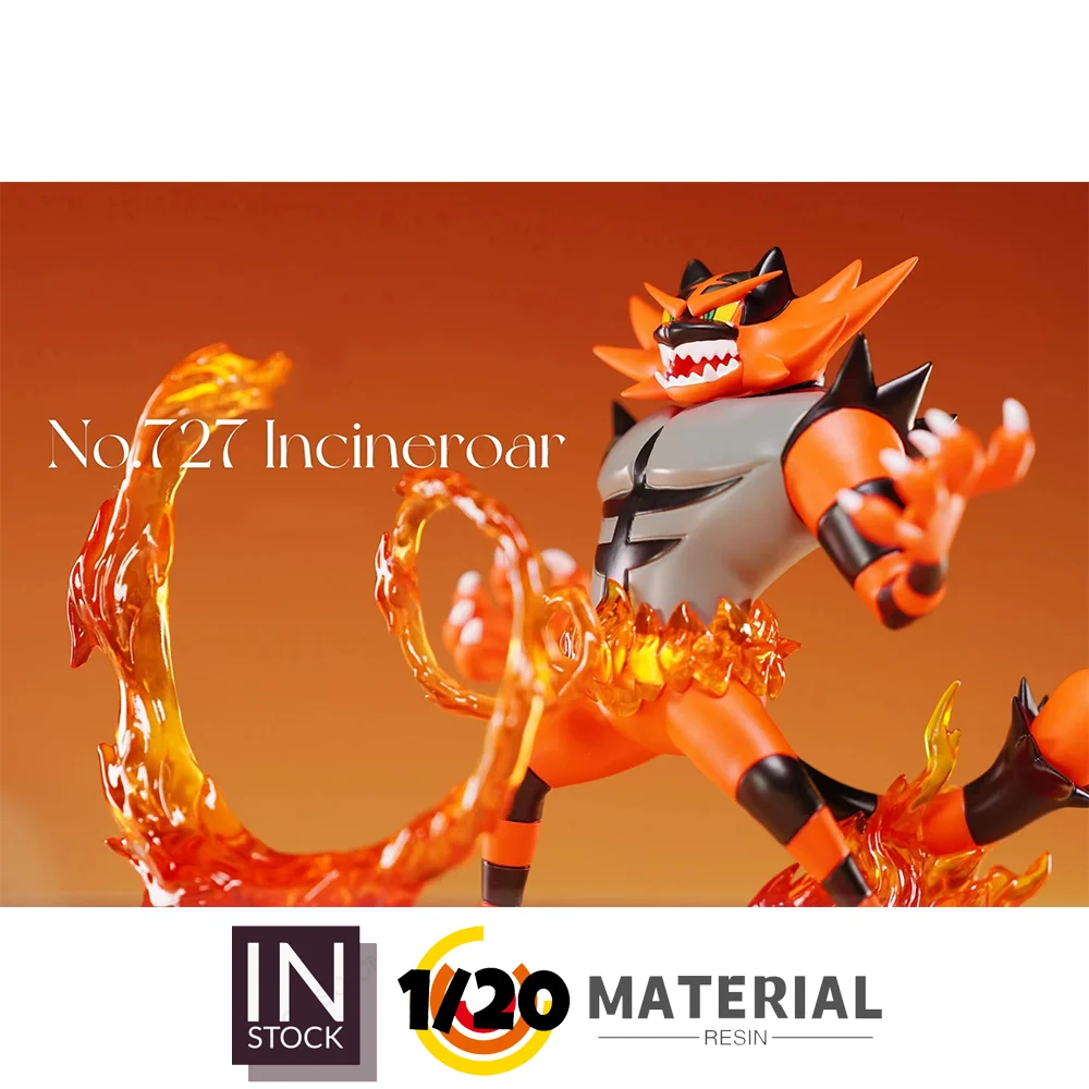 

[IN STOCK] 1/20 Resin Figure [PIKA] - Incineroar