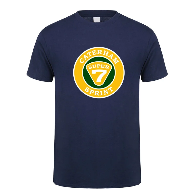 Caterham Super 7 T Shirt Summer Men Cotton Short Sleeve T-shirts Caterham Man Tops Tee