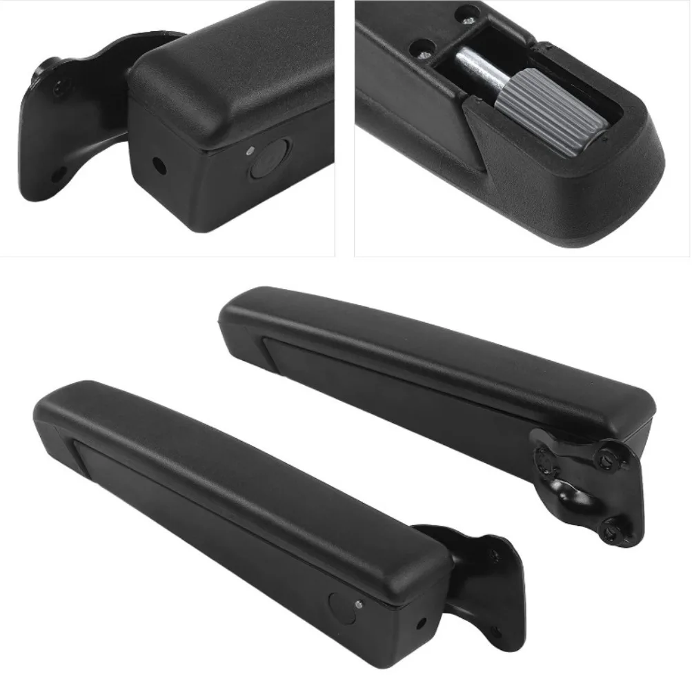 مسند ذراع مقعد السيارة قابل للتعديل 0-120 ° نطاق أسود لاستبدال مسند ذراع اليد اليمنى اليسرى لمنزل متنقل Iveco RV #3