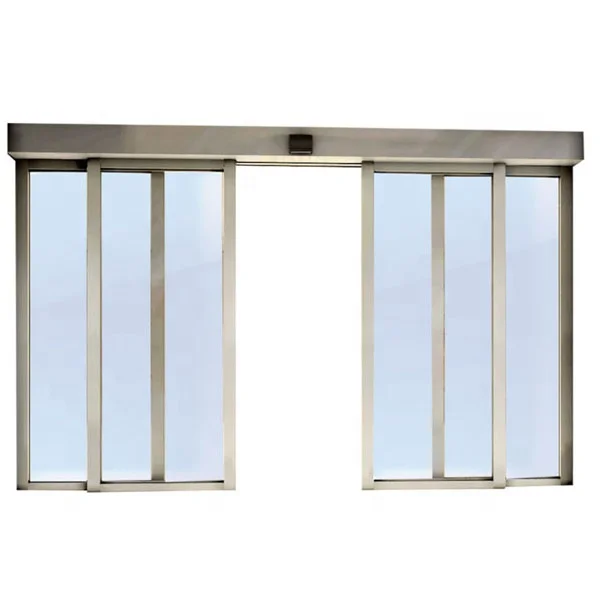 Automatic Sliding Glass Door Mechanism With Track, Automatic Entrance Solutions ,Automatic Inductive Sliding Door System