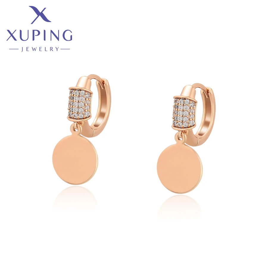 Xuping Jewelry New Arrival Big Promotion Style Fashion Gold Color Earring for Women Girl X000009538