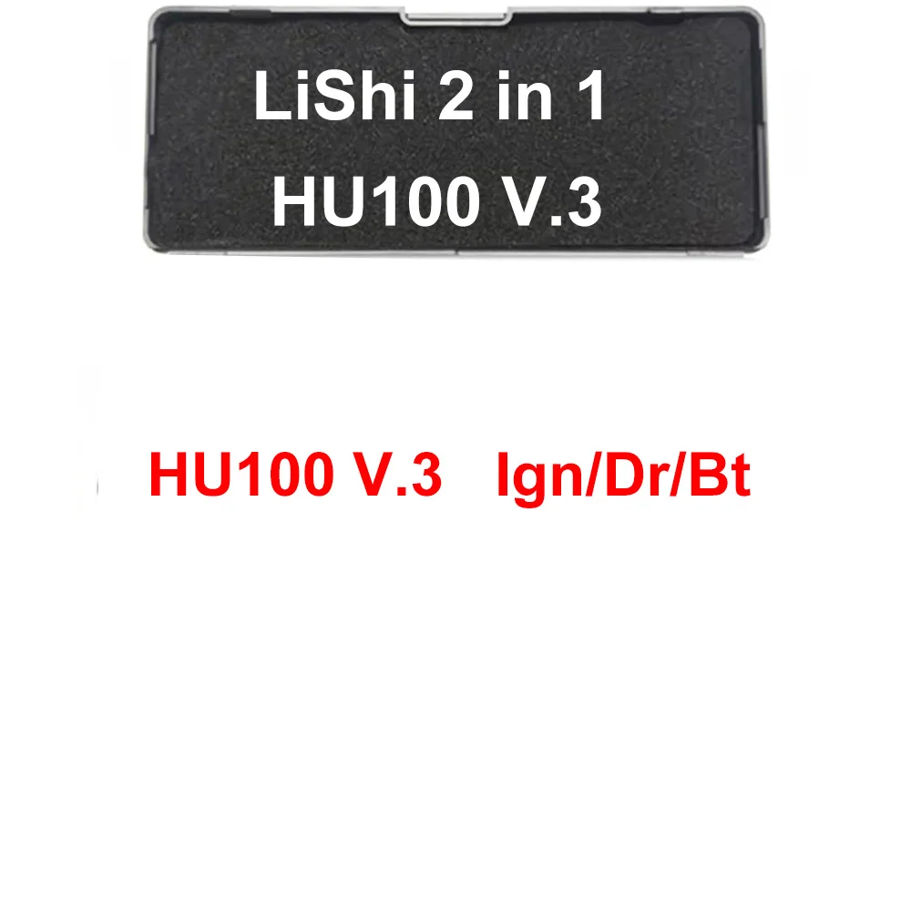 

Lishi 2 в 1 HU100 V.3 для Opel Buick Excelle декодер HU100 слесарный инструмент