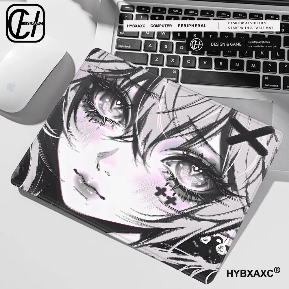 Cool Anime Girls Aesthetic Mouse Pad Multiple Sizes Large Square Computer Office Game Table Mat 45x40 Dark Girls Rubber Mousepad