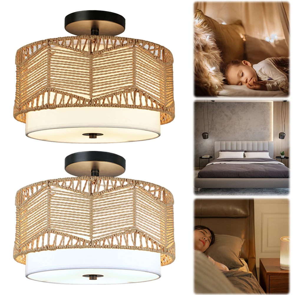 Luz de teto criativa Flush Mount, Luz decorativa simples, Decoração Home