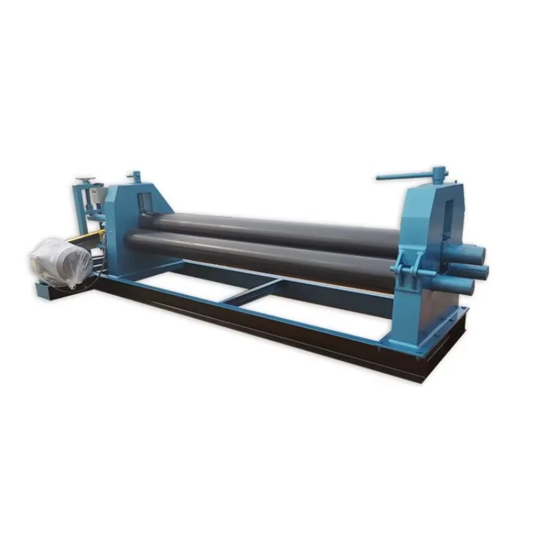 عالية الجودة 4 مللي متر 6 مللي متر سميكة الميكانيكية شبه التلقائي 3-لفة الانحناء آلة دليل لوحة الانحناء المتداول آلة #4