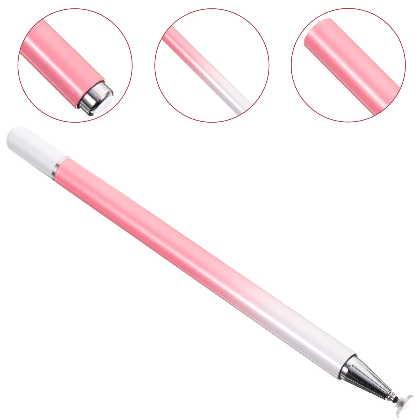 

Touch Screen Capacitive Stylus Pen Metal Two-Way Magnetic Cap Durable Universal Tablet Phone Screen Writing Pen Precision Stylus