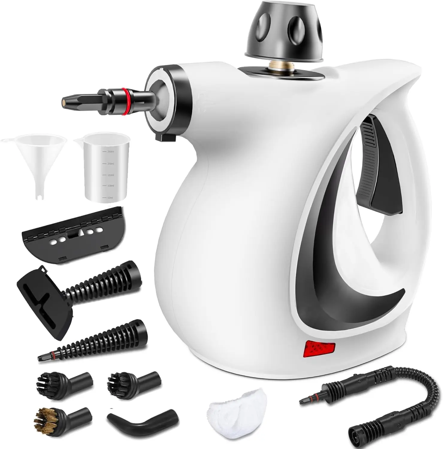 Handheld Steam Cleaner, Portable Steamer with Large Capacity,11-Piece Accessory Set for Floor, Car, Carpet, Upholstery,2025 NEW