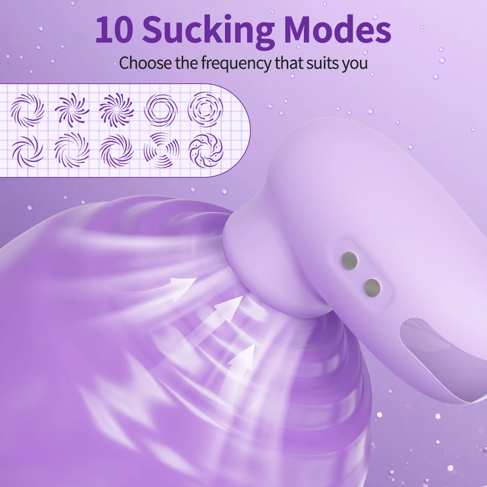 Mini Clit Sucker Vibrator for Women Sucking Clitoris Nipples Stimulator Beginner Female Masturbator Adult Goods Sex Toy Women