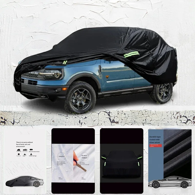 

For Ford-Bronco-Sport Auto Anti snow Anti dust Anti-uv Anti peeling paint And Anti Rainwater 210t car cover Car cover protection