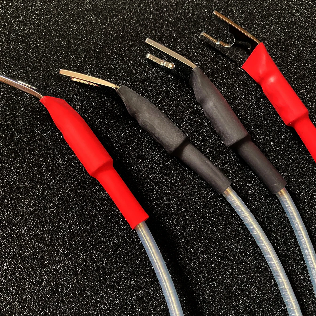 4Pcs Bridge kabel Hifi Audio Silber Überzogene Jumper Draht Hifi Lautsprecher Jumper Lautsprecher Kabel Biwire Jumper Führt – Detail 5