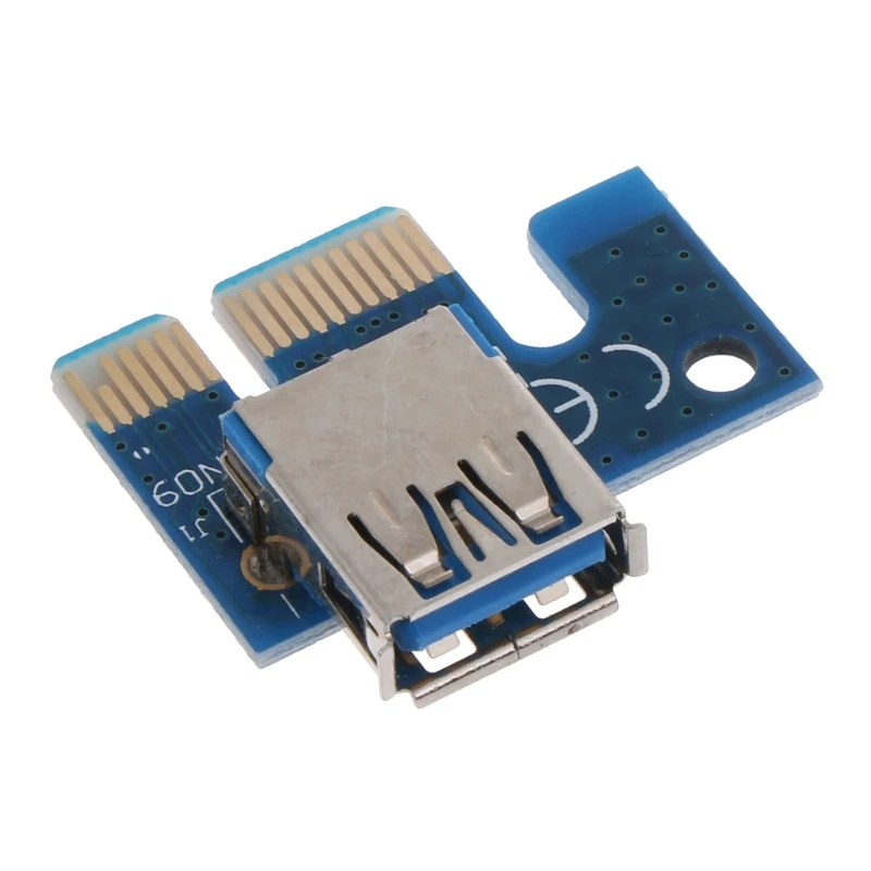 USB3.0 to Pci-e 1X Small Card PCIE 1X to16X Adapter Card Graphics Card Extension