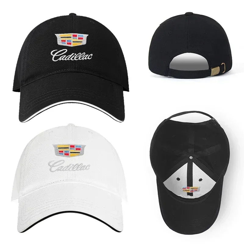Baseball Cap Men Women Fans Hat Outdoor Fishing Sports Sun Shade Hat For Cadillac ATS BLS CT4 CT5 STS XLR XT4 XT6 XTS Escalade