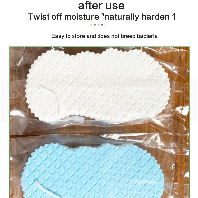 Portable Soft Bath Sponge Shower Brush Dizzy Dead Skin Body Scrubber Exfoliating Cleaner for Women Men Kids Dropshipping