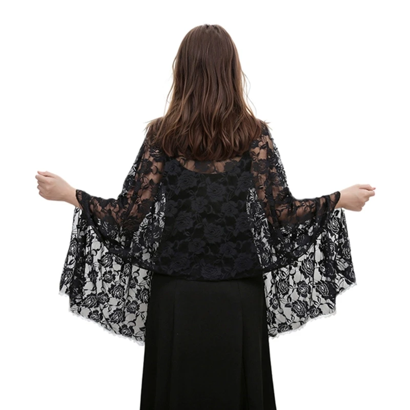 Elegant Retros Shawl น้ำหนักเบาและสบาย Shawl Advanced Cooling Shawl สำหรับผู้หญิงเจียมเนื้อเจียมตัว