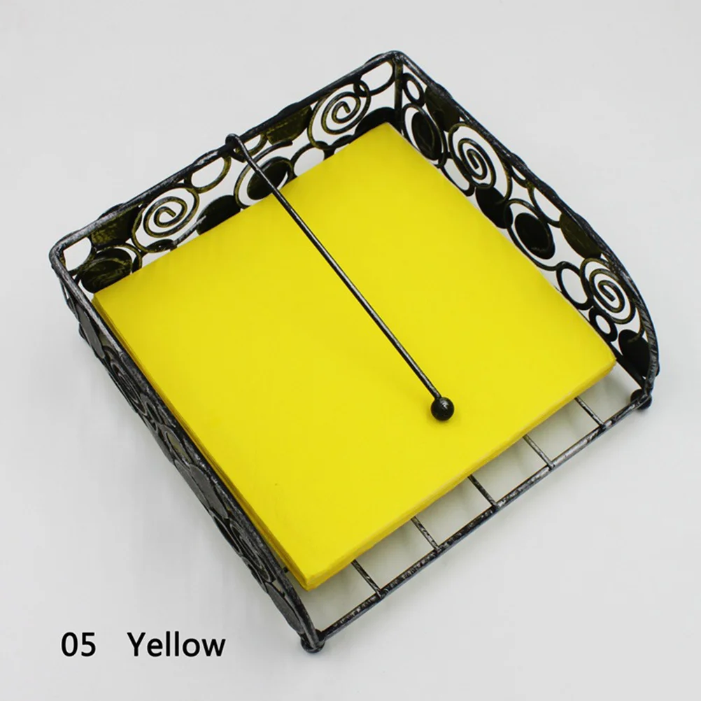 

120Pcs Simple Compact Design Colorful Napkins Nice Party Supplies Disposable Facial Tissues Fun Atmosphere Decor