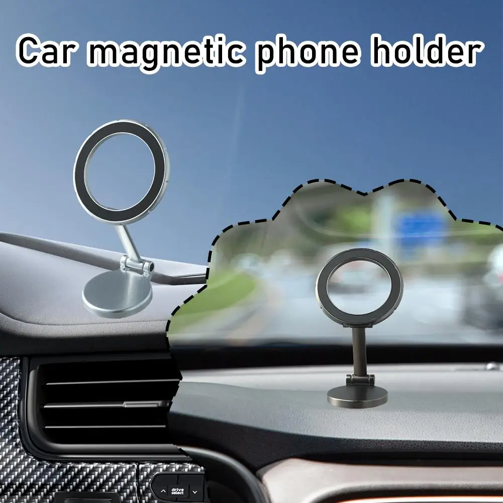 Magnetic Phone Holder Foldable Universal Strong Phone Mount All-Metal Strongest Magnet For Samsung IPhone U3U7