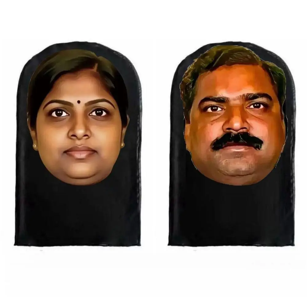 

Funny Indian-style Mask Spoof Design Novelty Cosplay Realistic Mask Breathable Facial Expressions Party Headgear Cycling Outing