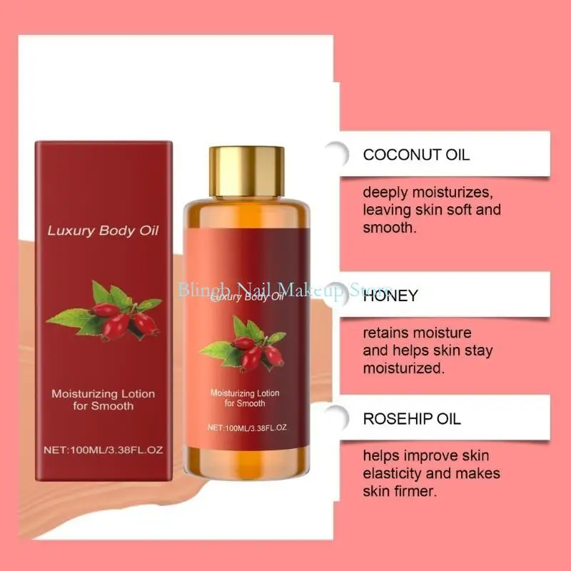 28TA Skin Tightening Body Oil With Natural Ingredient For Dry Sagging Skin AntiAging Firming Massage Oil To Reduce Lines And