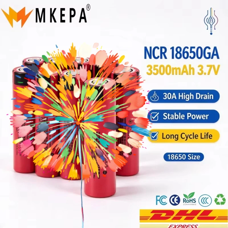 Toys Tools Flashlight Use Lpega NCR18650 GA 18650 3.7V 3500mAh 30A Discharge Rechargeable Li-ion Battery