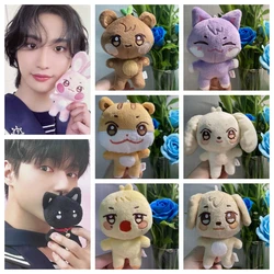 10CM ANITEEZ Pop-up Store Doll Keychain Cartoon Cute Plush Pendant Keyring Bag Accessories Kpop Yunho Yeosang Fans Gifts