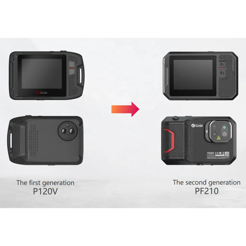 PF210 Guide PF Series Pocket-sized Thermal Camera Infrared 256x192 Detector 3.5'' LCD Touchscreen