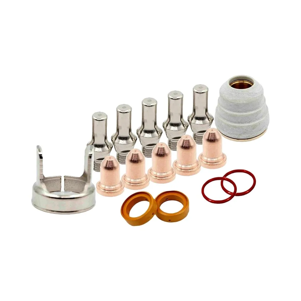 Fit Electric for tomahawk 375 Electrode Tip for plasma Nozzle O-Ring for plasma WSP-24021 WSP-24022 for whirl Pool Ring 16pcs