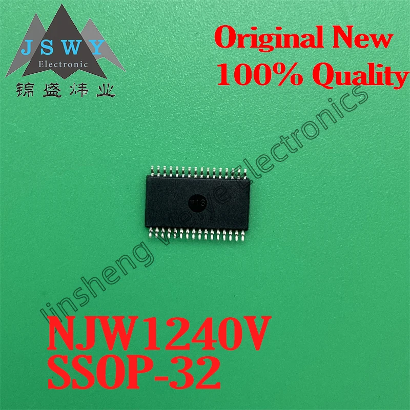 

(2/10pcs) NJW1240V SSOP-32 NJW1240 6-channel Audio Line Amplifier Chip/New Original Stock Electronics