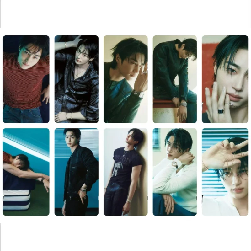 10PC/SET 변우석 Byeon Woo-seok HD Poster Card Stickers Korean TV Loverly Runner Drama Stills Bus Phone Notebook DIY Sticker