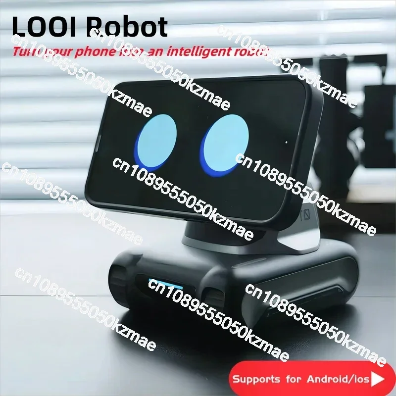 LOOI-Robot, Turn Smartphone on Desktop, AI Gesture, Recognition, GPT Voice Interation, Toy