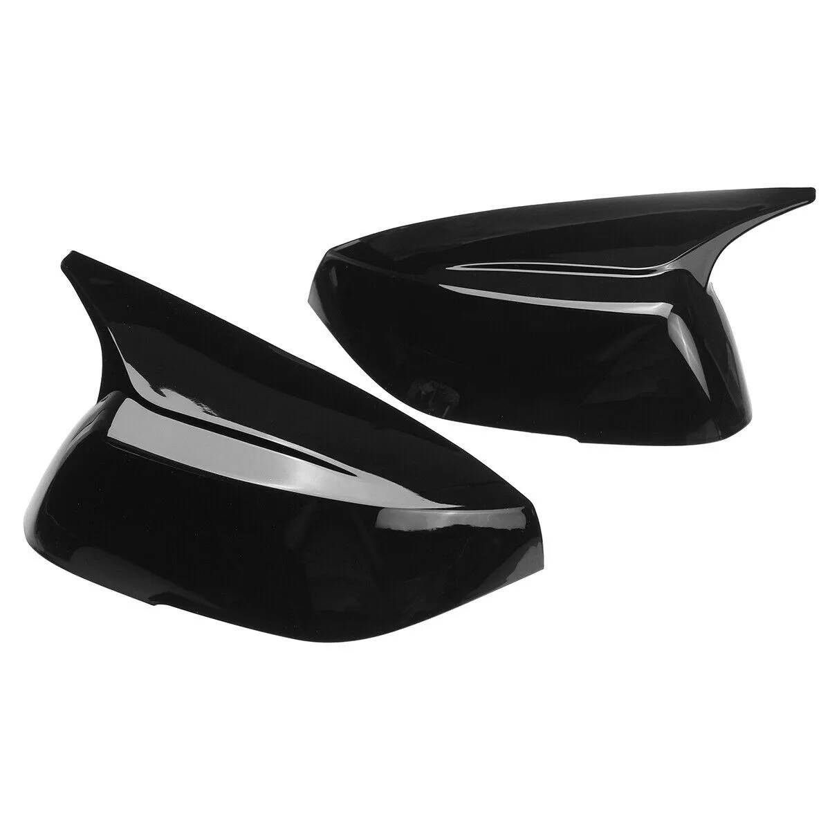 ABS Plastic Direct Add On Mirror Cap Cover M Style for Infiniti Q50 QX30 Q70 2014 through 2021 Left Right Rear View Set
