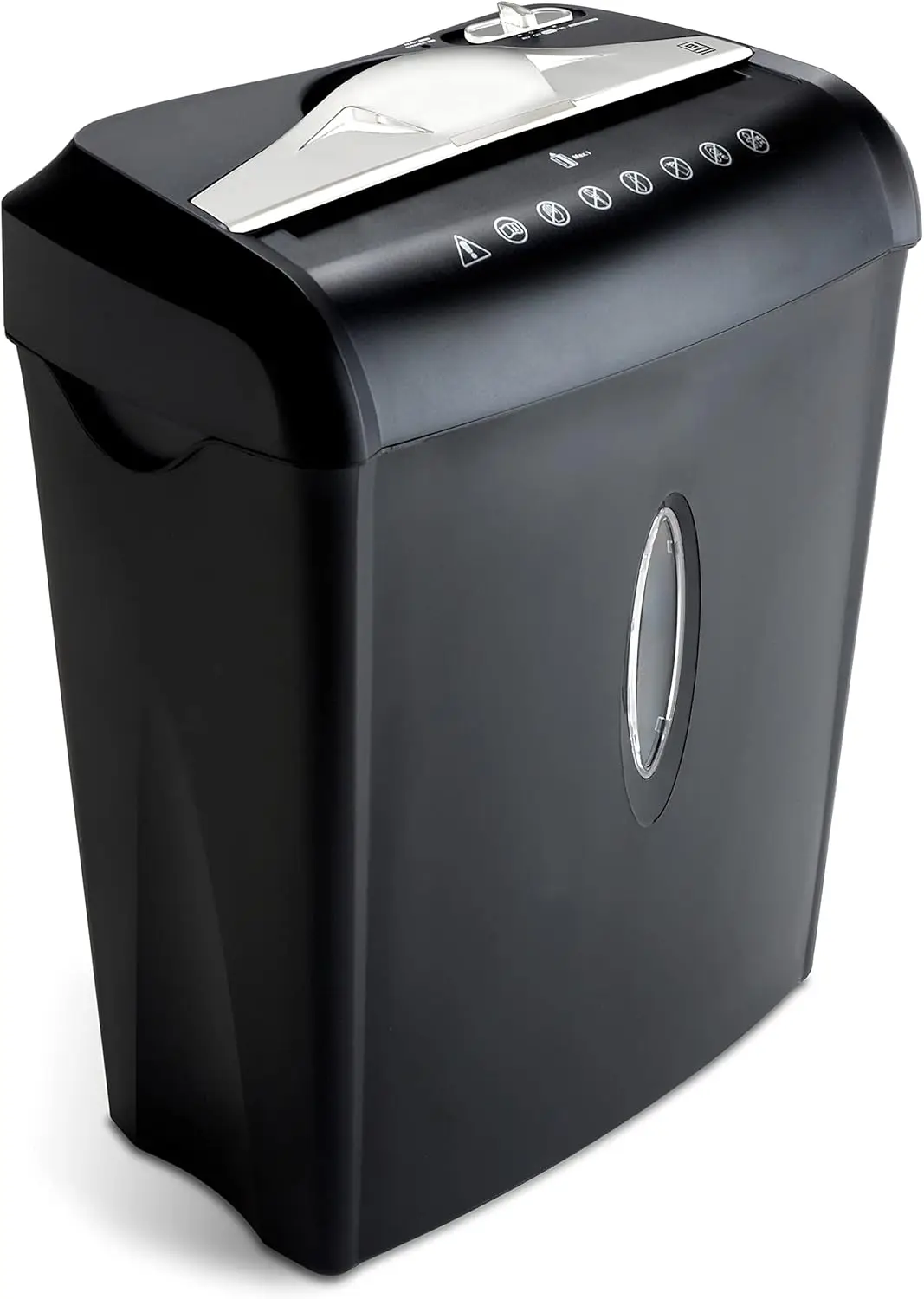 

Aurora High Security Paper and Credit Card Shredder, 8-Sheet Cross-Cut with 3.7-Gallon Wastebasket