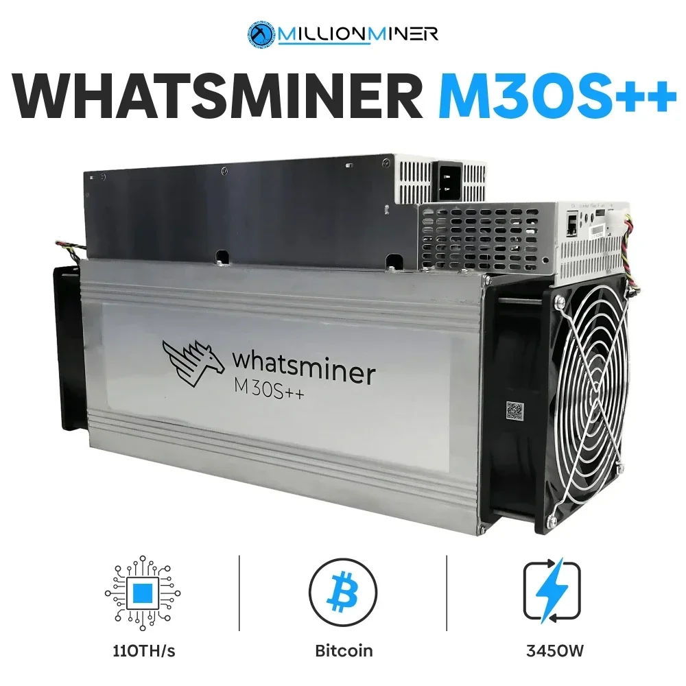 READY TO SHIP NEW MicroBT Whatsminer M30S+