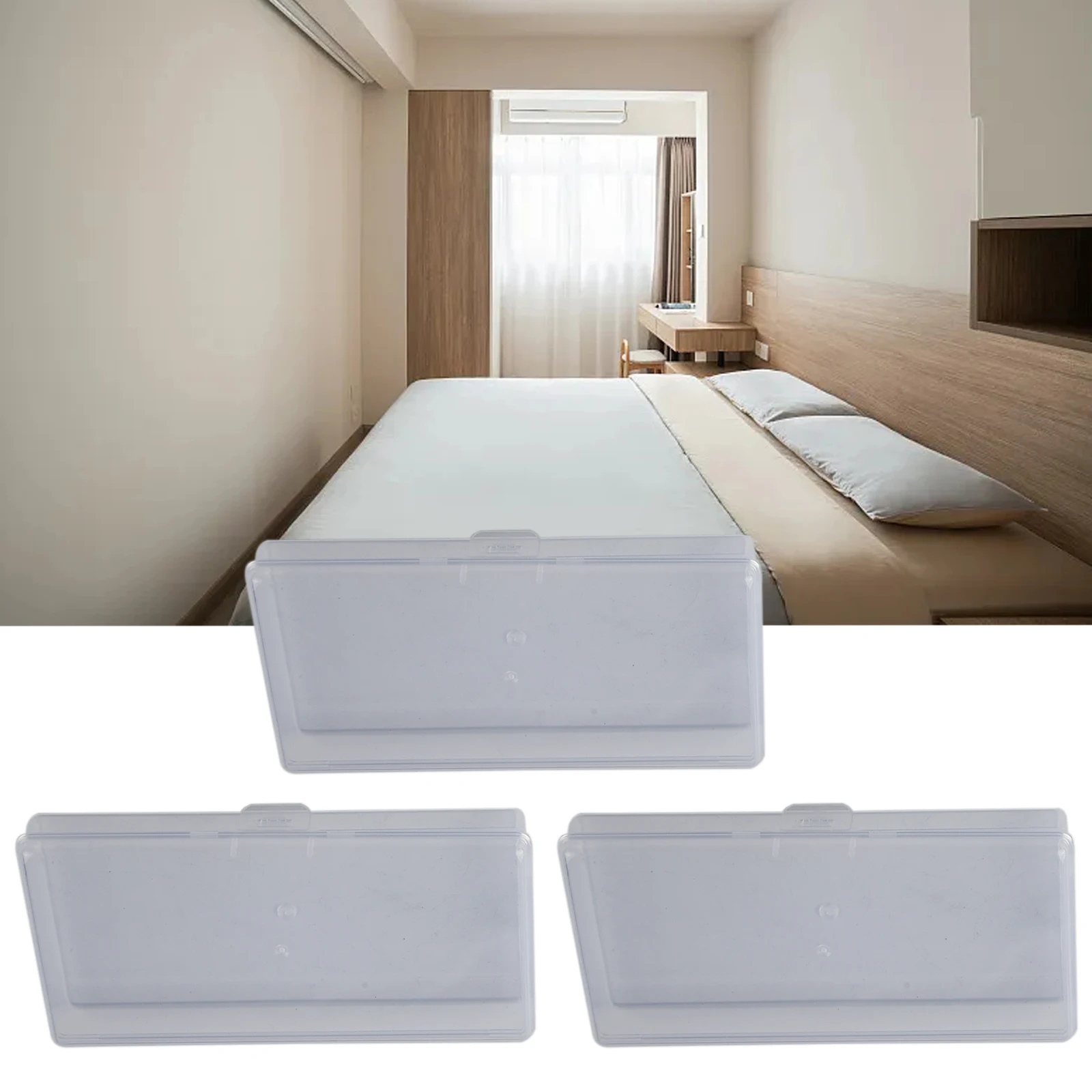 

Boxes Storage Box 14.8*7.8*1.8cm 3PCS Dustproof PP Rings Screw Transparent Case DIY Earrings Jewelry Necklaces
