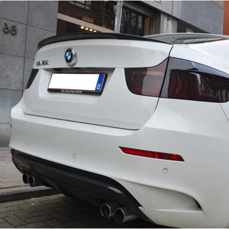 For BMW X6 E71 Spoiler Carbon Fiber Spoiler For X6 2008 2009 2010 2011 2012 2013 Rear Trunk Wing Performance Spoiler