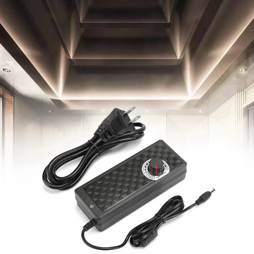 簡単操作-3-12v出力調整可能電源-10a-110-240v入力調整可能電圧アダプター-電圧調整アダプター-屋内用