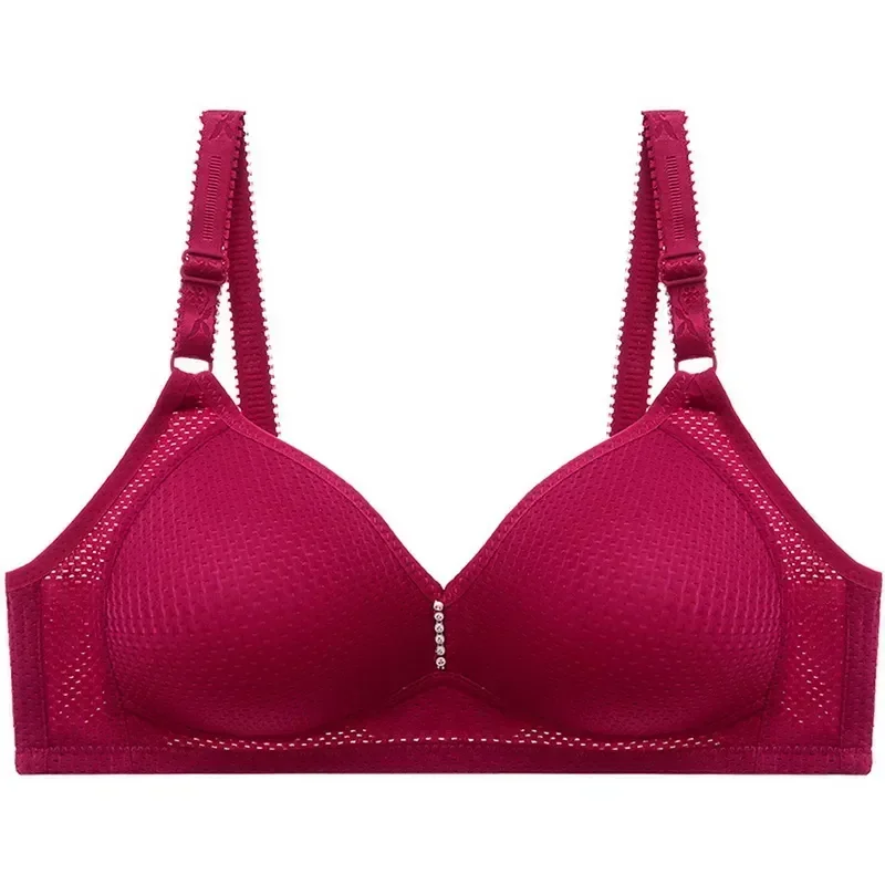 Up push ultra-fino macio bralette sutiãs respirável sexy vermelho preto para copo sem costura sutiã sem fio lingerie feminina