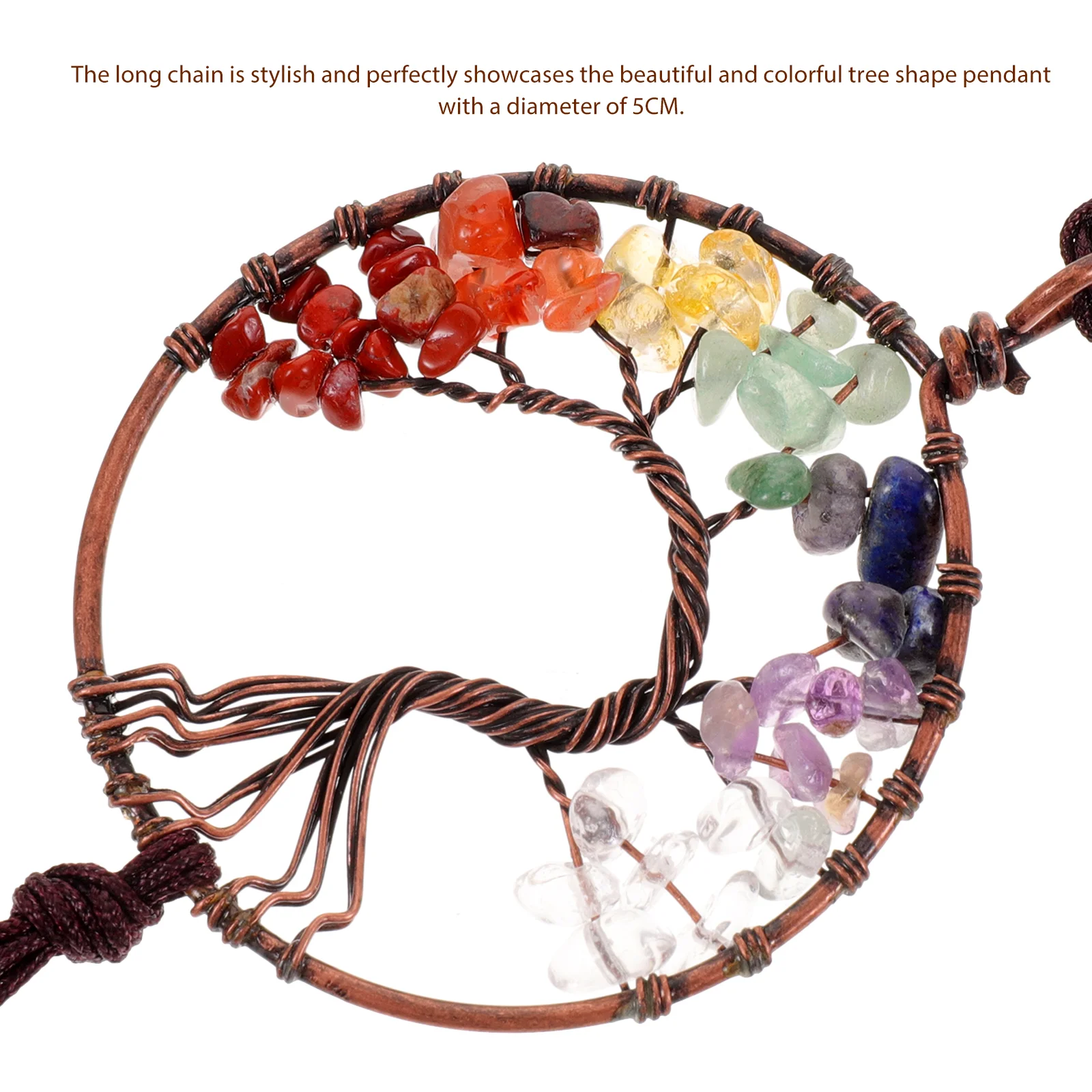 Decor Ornament Tree of Life Car Hanging Mirror Decoration Decorations Rearview Auto Pendant Creative for Man