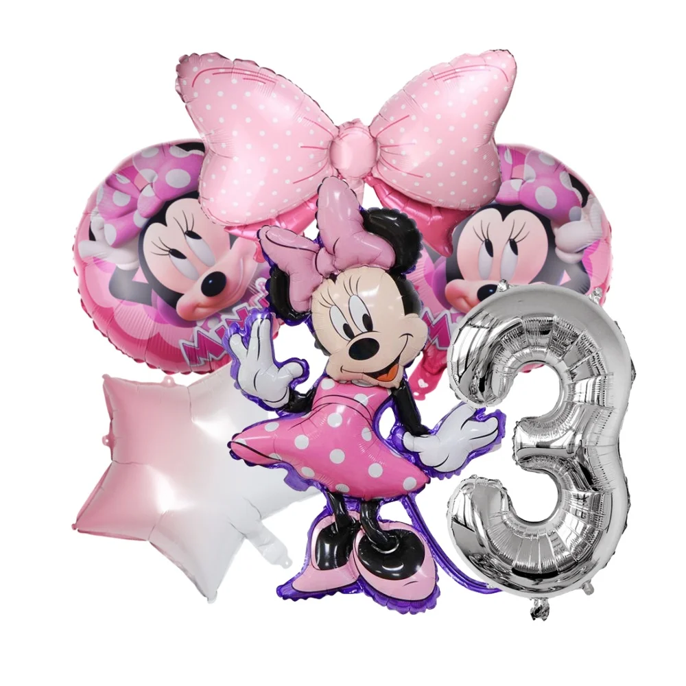 6Pcs Mickey Minnie …