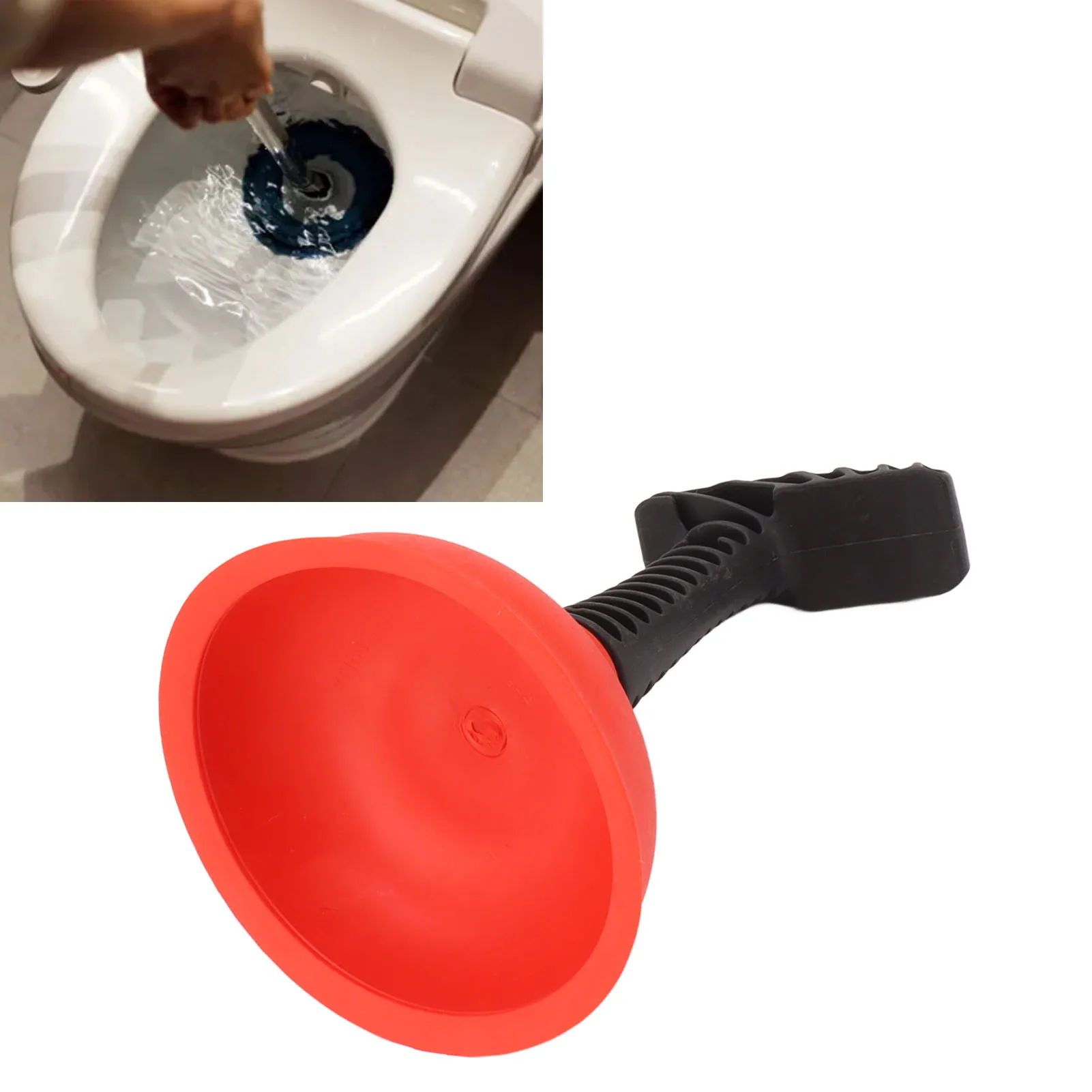 Mini Plunger Powerful Slip Proof Handle Efficient Small Drain Plunger For Toilet Bathtub Sink