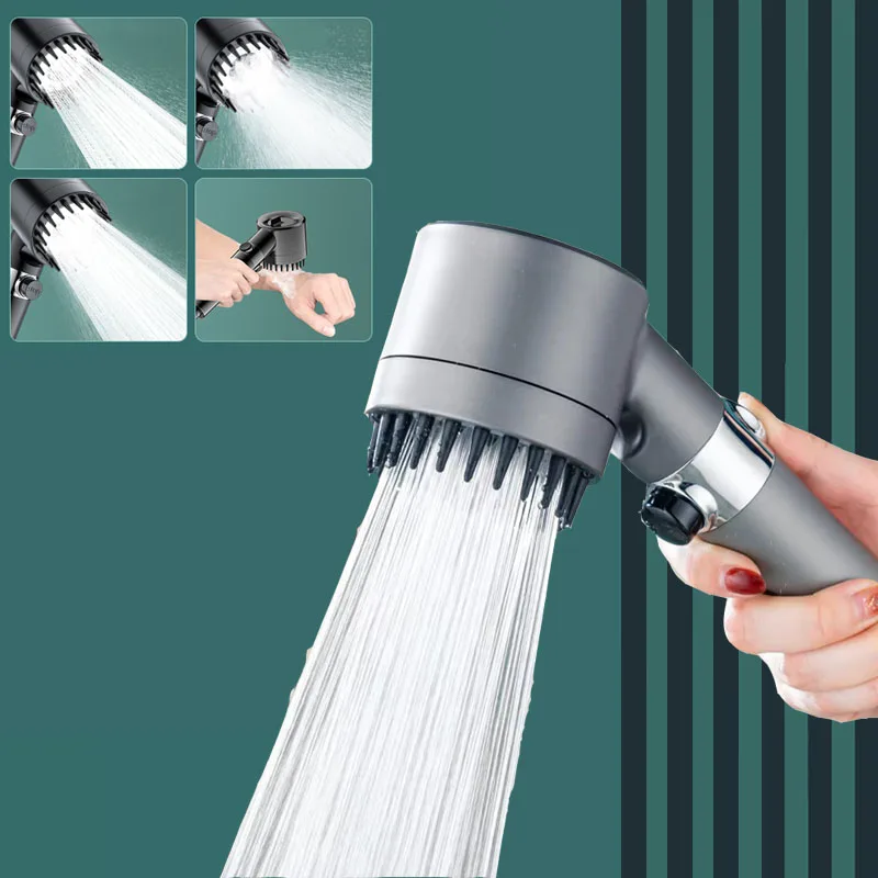 

Hand filter portable shower for bathroom Items showerhead water saving shower knobs accessories showers replete handle pipe home