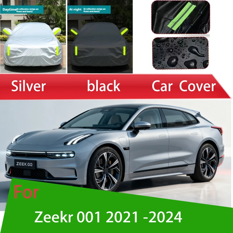 

For Zeekr 001 2021-2024 Outdoor Protection Full Car Covers Snow Cover Sunshade Waterproof Dustproof Exterior Car accessories