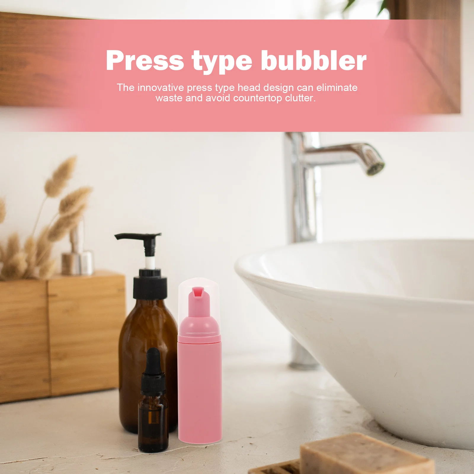 

10Pcs Clear Compact Foaming Soap Dispenser Bottle Refillable Handheld Travel Pump for Face Body Wash Shampoo Bathroom Lotion