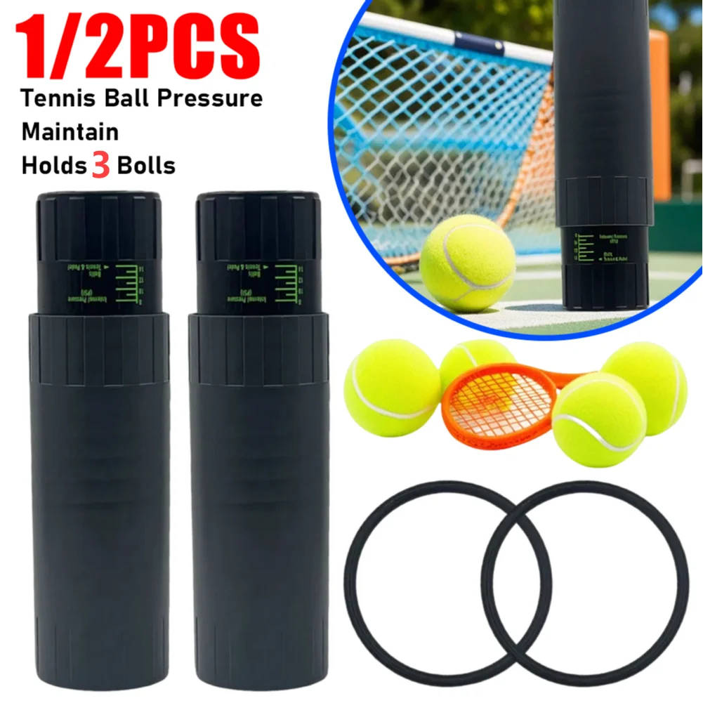 

New Ball Protect Pressurizer Saver Beach Tennis Ball Shape Restore Bounce Tennis Ball Pressure Maintain Repair Container Box