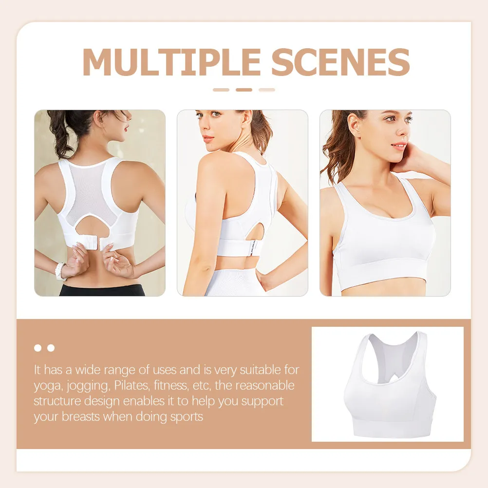 Shockproof Sports Bra Wirefree Breathable Yoga Running Fitness Sports Underwear Vest Workout Bras for Women Yoga Bra