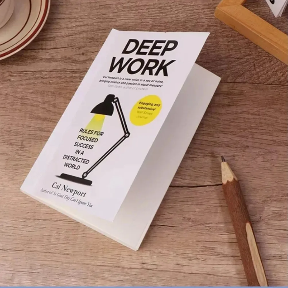 

【IN STOCK】Deep Work English Book By Cal Newport Rules for Focused Success In A Distracted World Leadership & Motivation Books