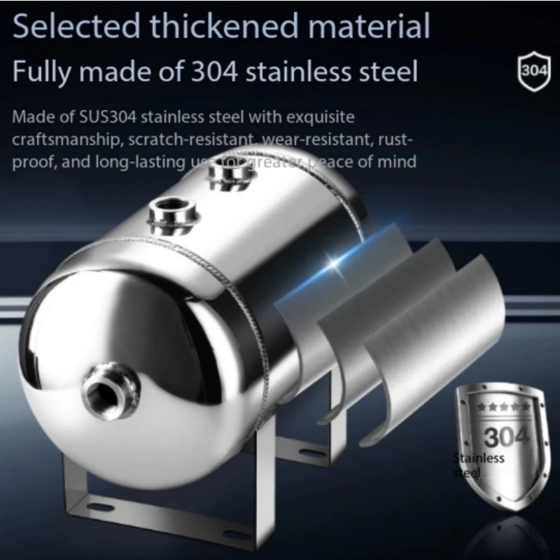 Small Stainless Steel Miniature Air Storage Tank High Pressure Negative Pressure Air Compression Pressure Tank