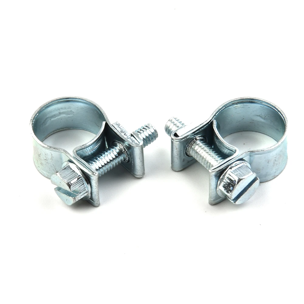 Mini Clip Hose Clips Petrol Pipe Clip Tool Parts Air Small Clamp Diesel Fuel Line Clamps Fuelline Mini Hose Clips 10pcs