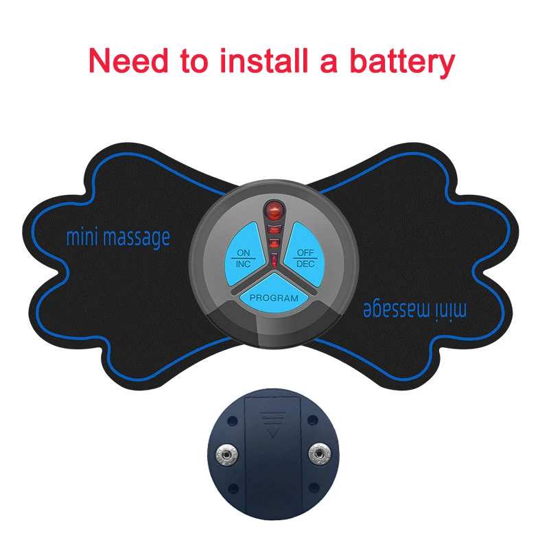 휴대용 미니 목 마사지기, 전기 경추 및 등 근육 마사지기, 피로 완화 마사지 패드, 바디 마사지기, 신제품